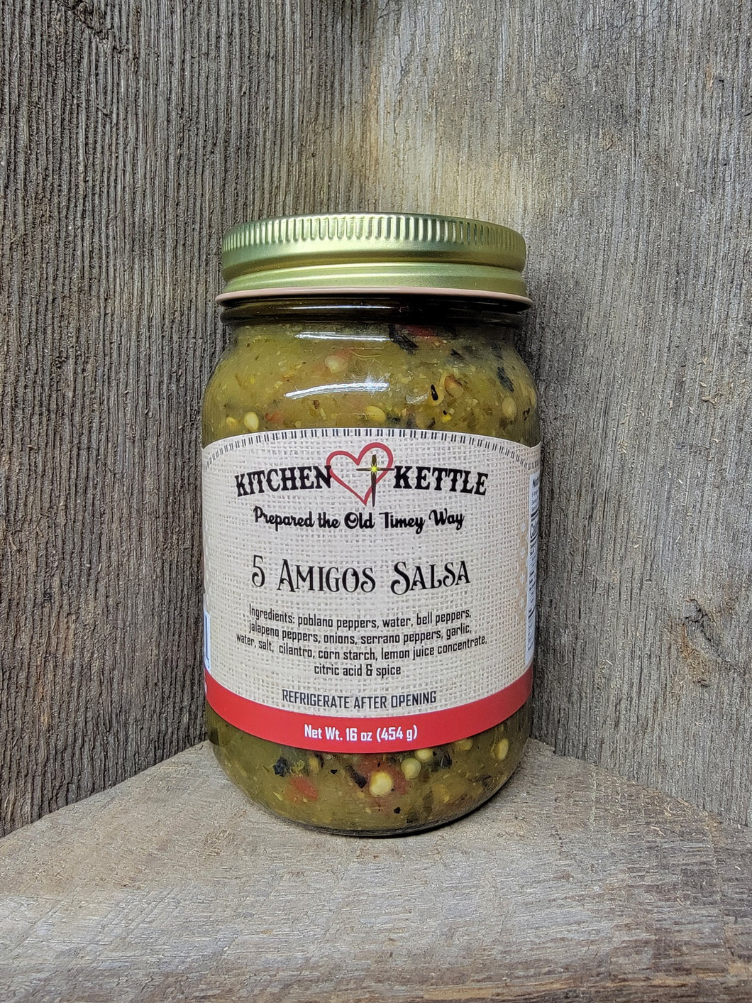 5 Amigos Salsa 16oz