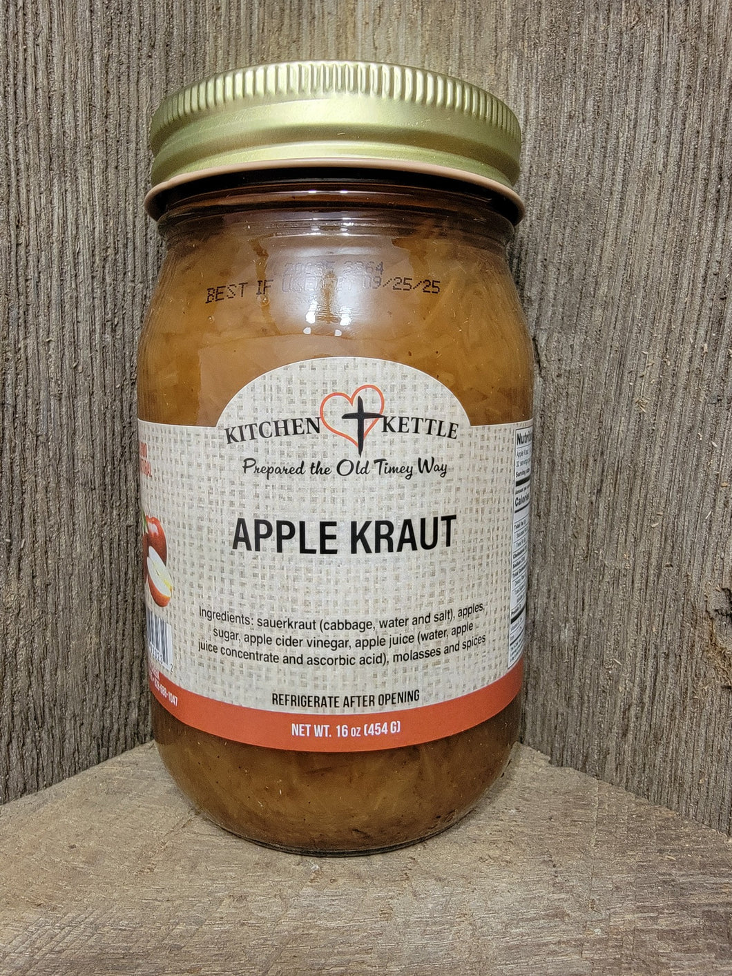 Apple Kraut 16oz