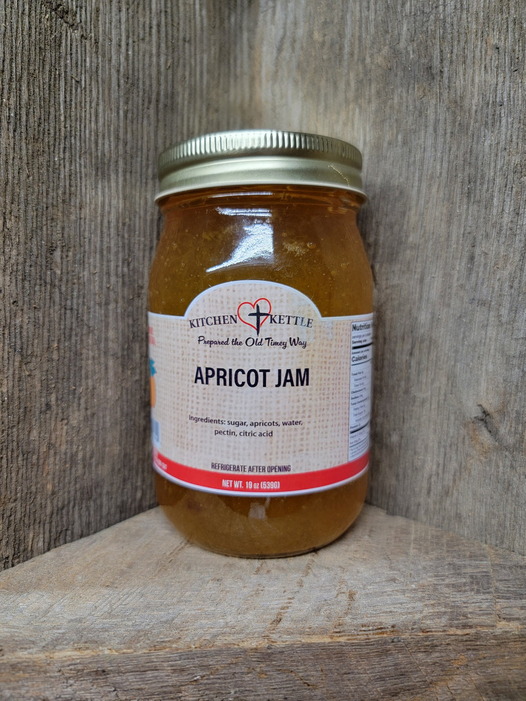 Apricot Jam 19oz