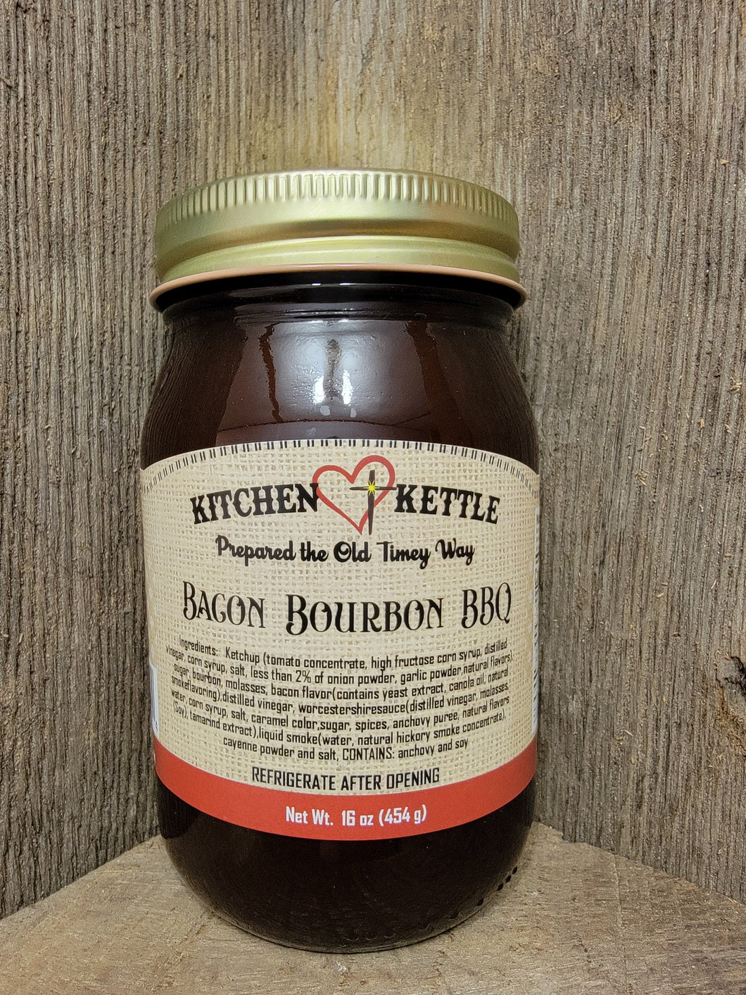 Bacon Bourbon BBQ 16oz