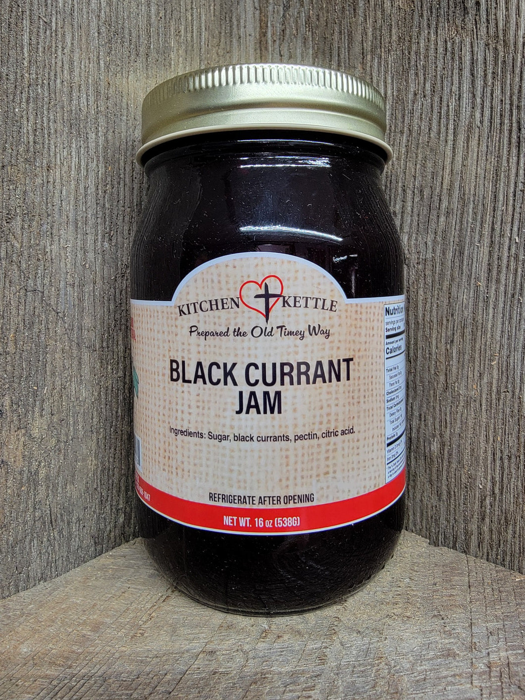 Black Currant Jam 16oz