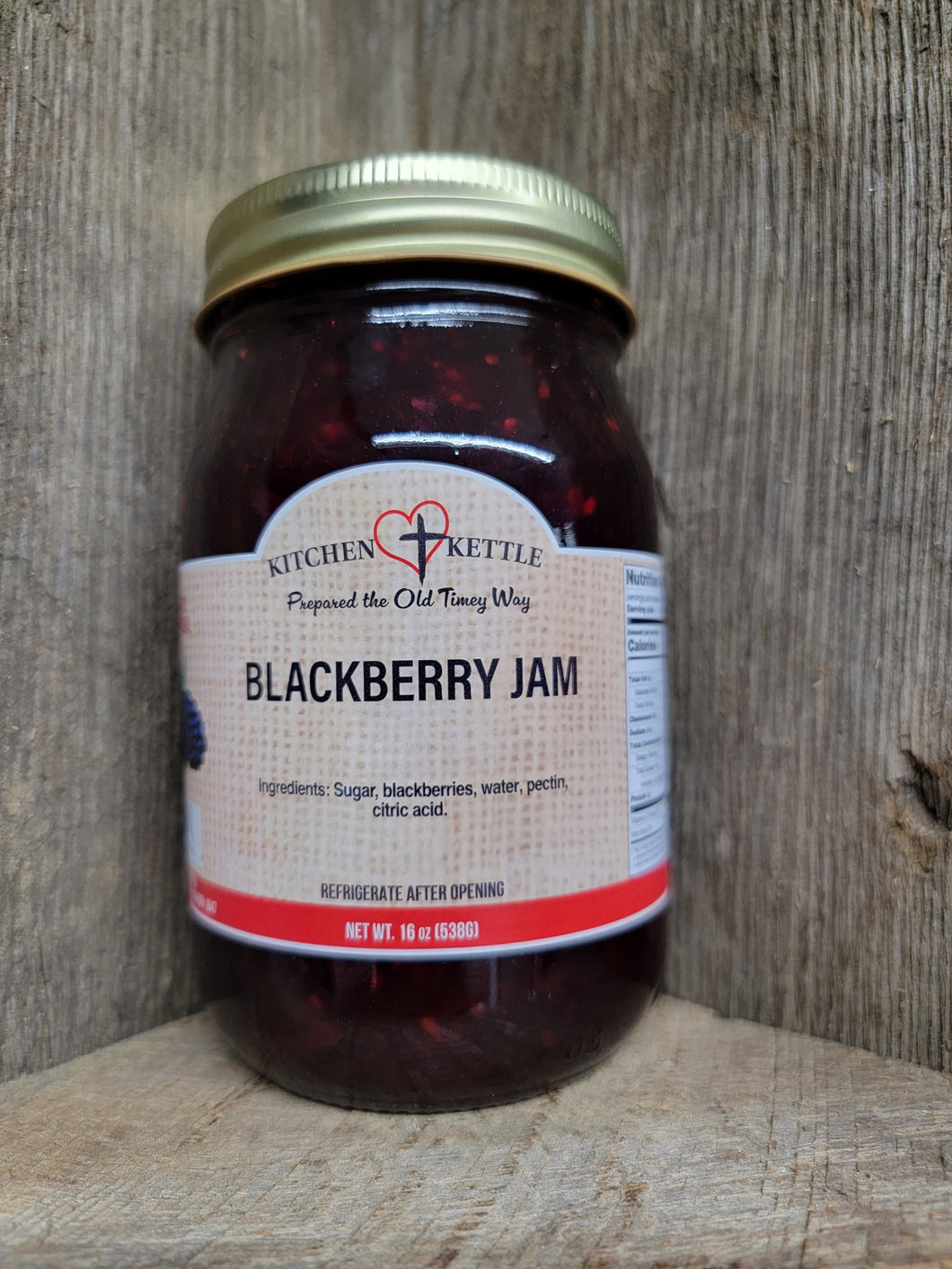 Blackberry Jam 16oz