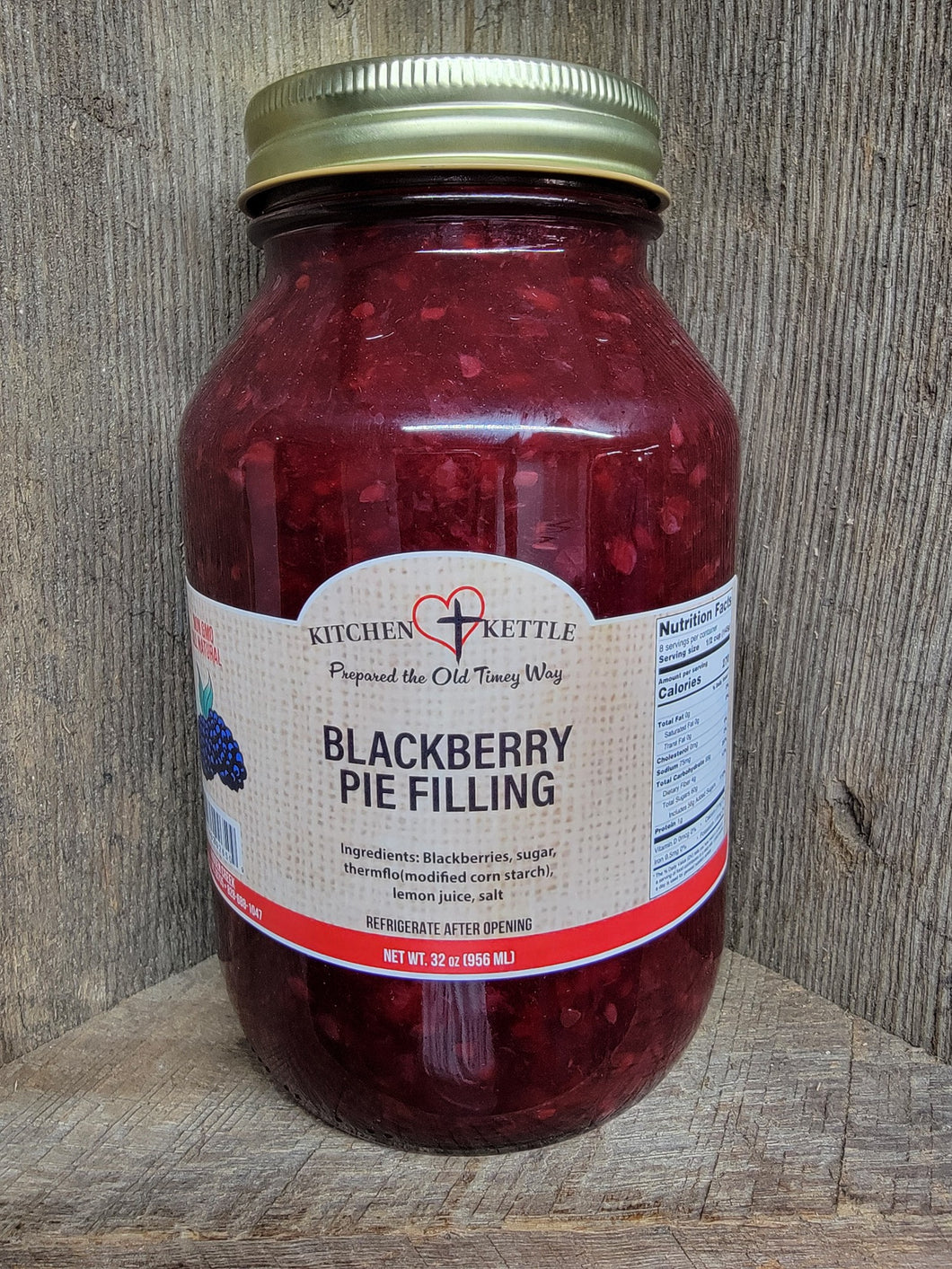 Blackberry Pie Filling 32oz