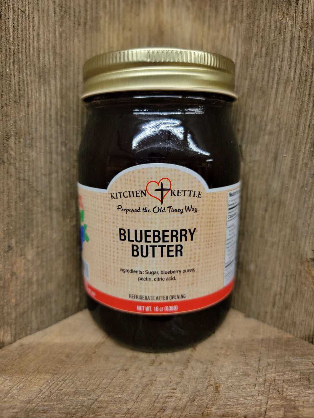 Blueberry Butter 16oz