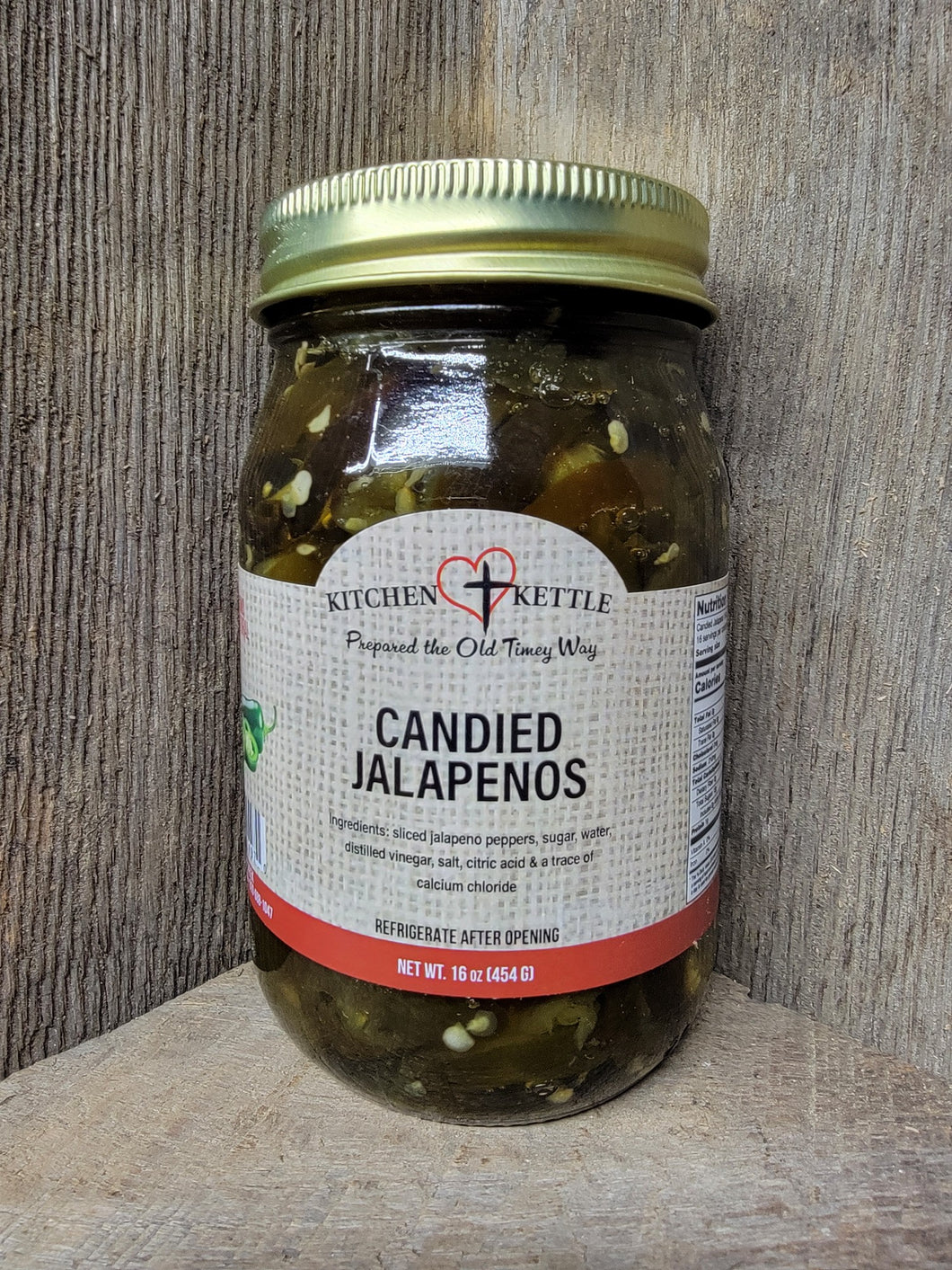 Candied Jalapenos 16oz