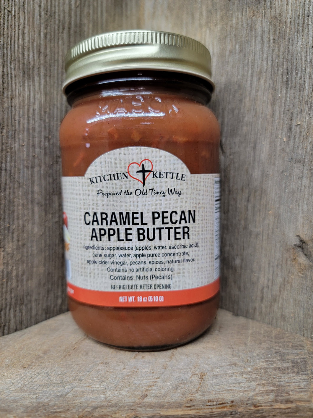 Caramel Pecan Apple Butter 18oz