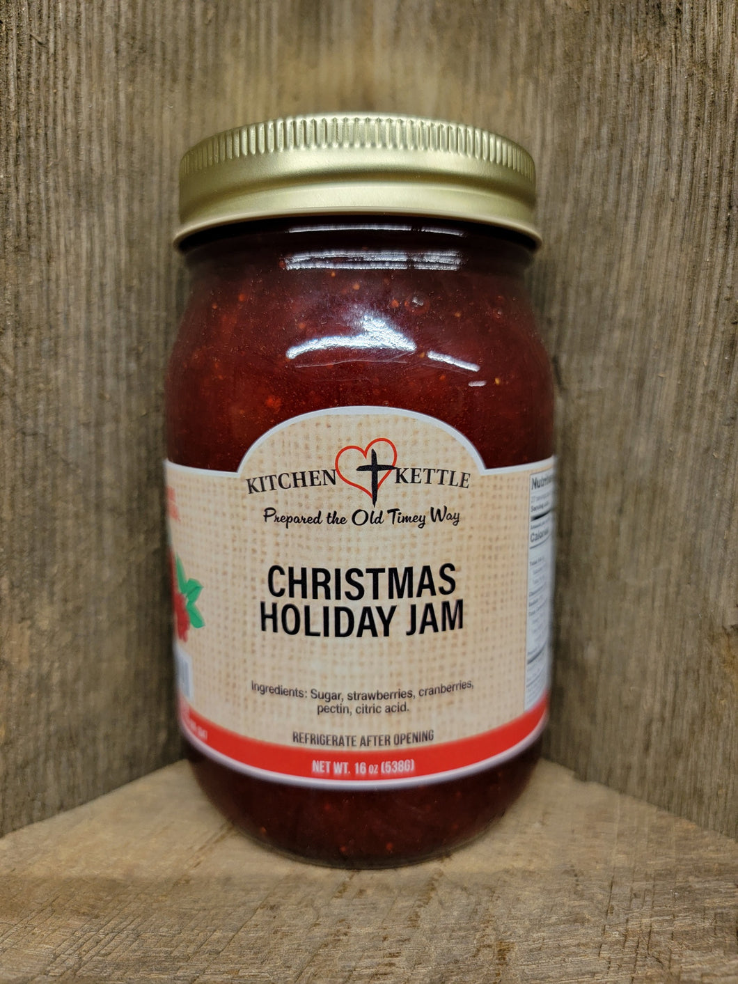 Christmas Holiday Jam 16oz