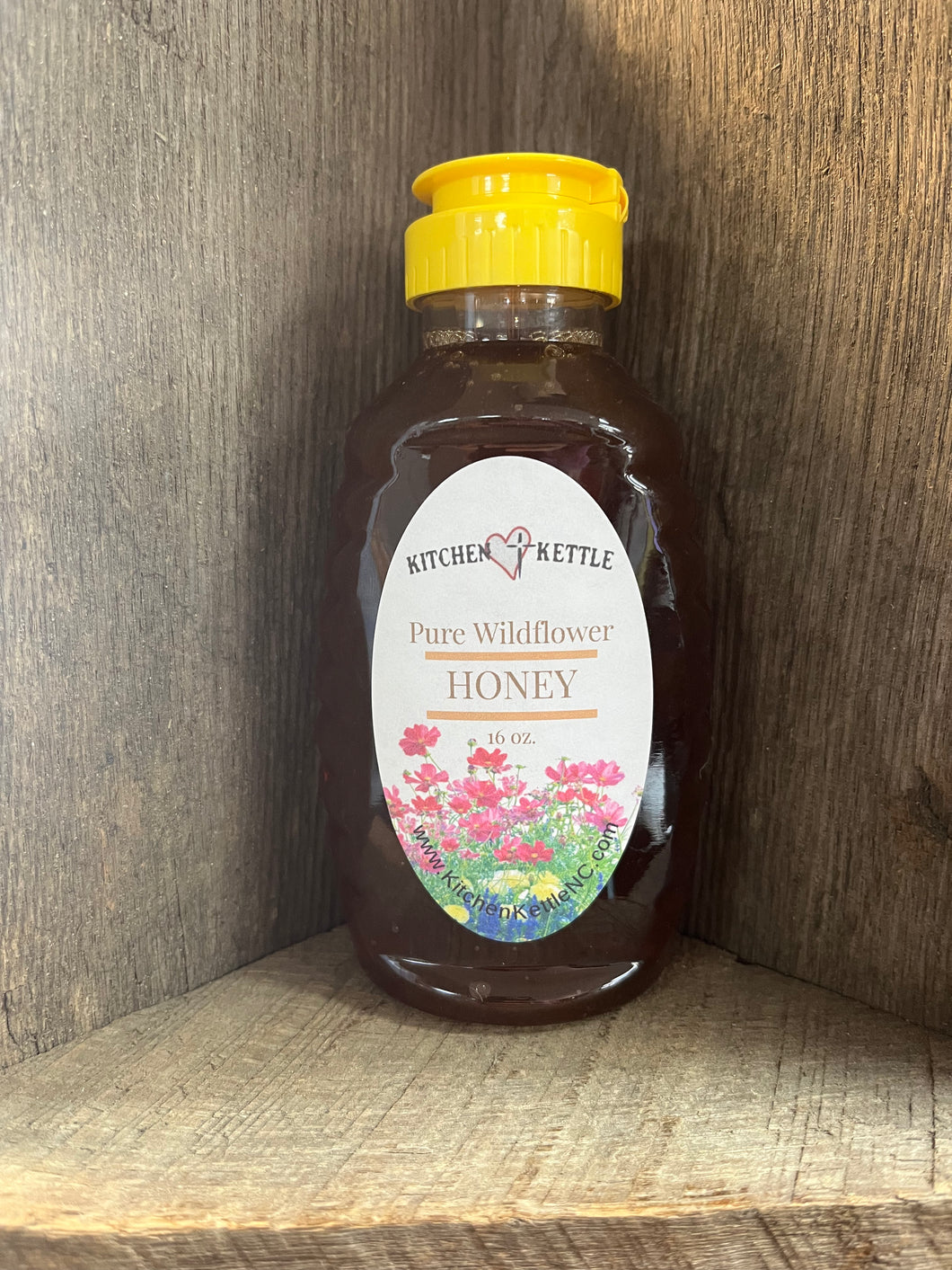 16 oz. Dark Wildflower Honey
