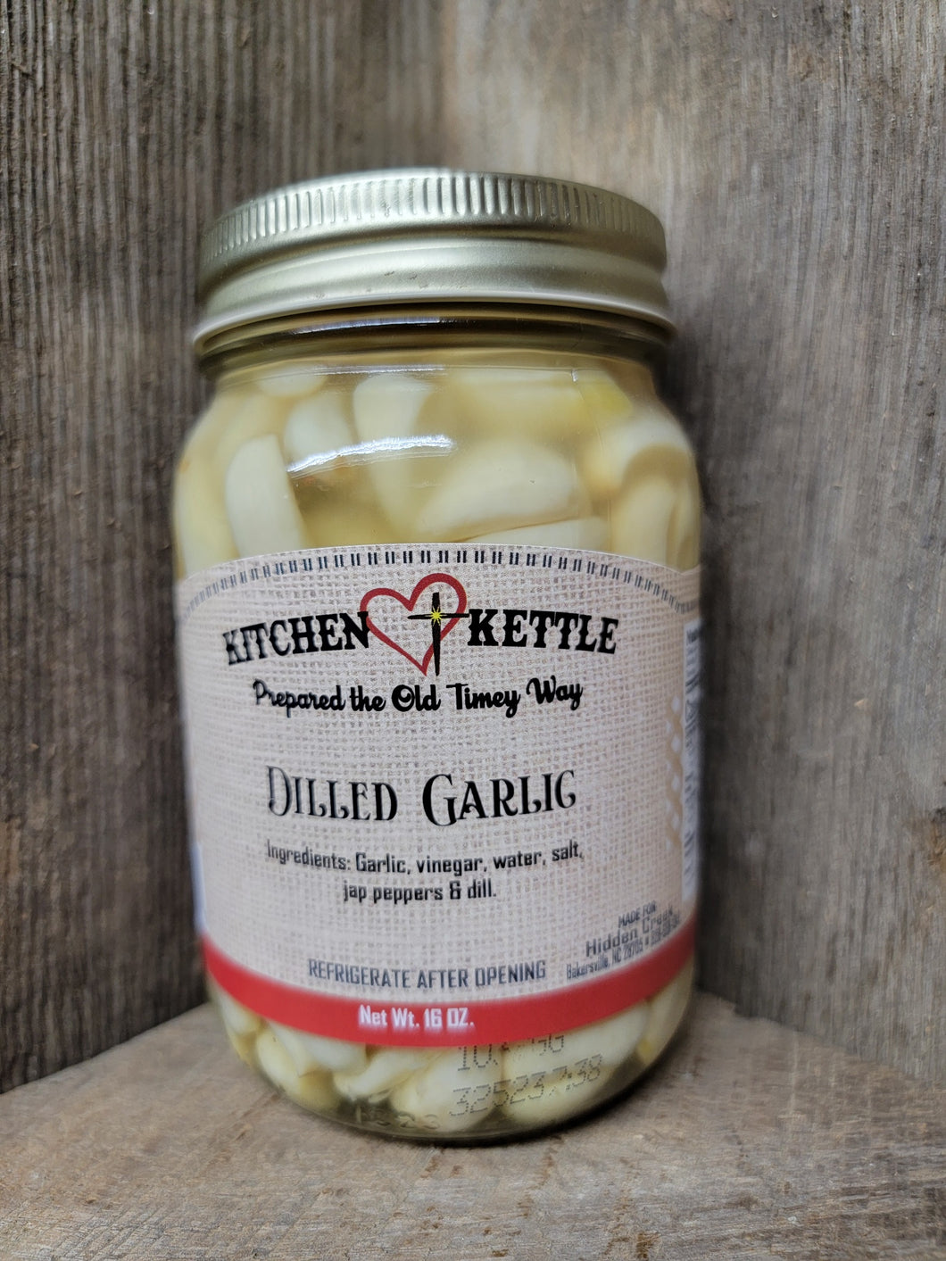 Dilled Garlic 16oz