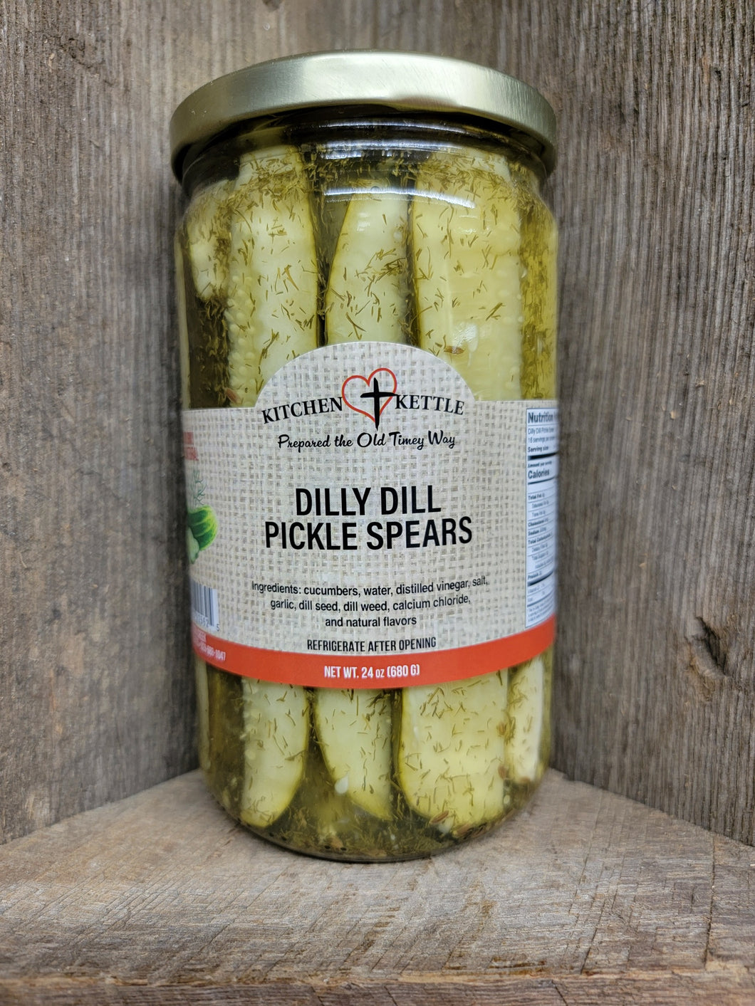 Dilly Dill Pickle Spears