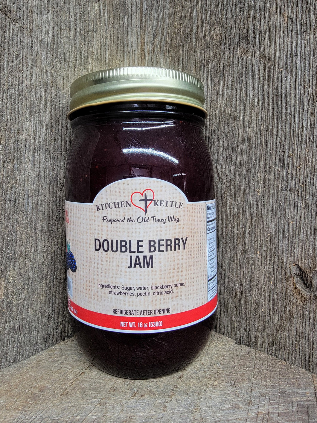 Double Berry Jam 16oz