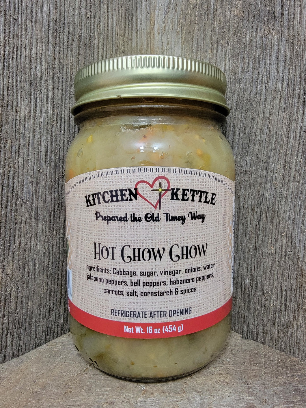 Hot Chow Chow 16oz