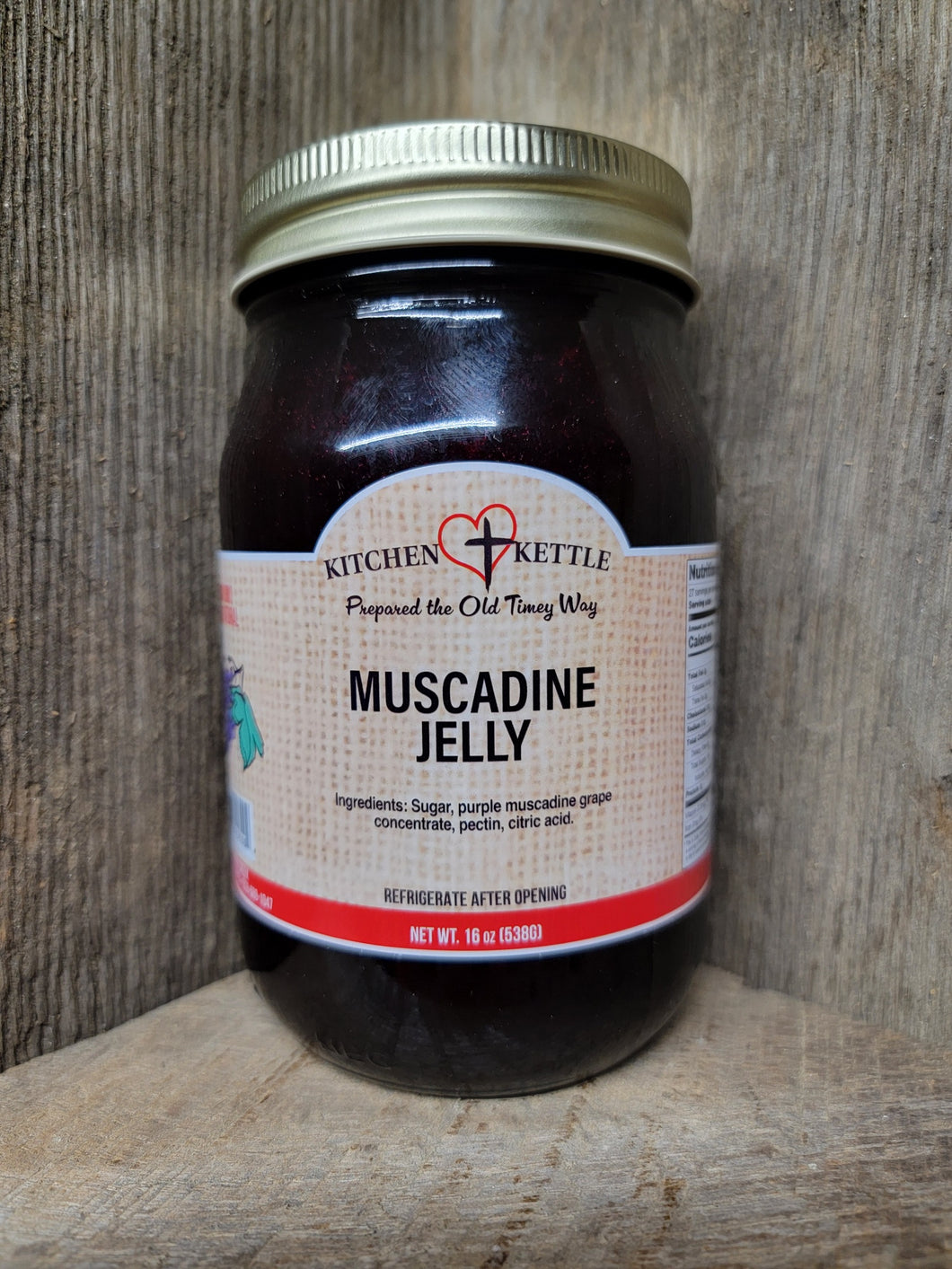 Muscadine Jelly 16oz