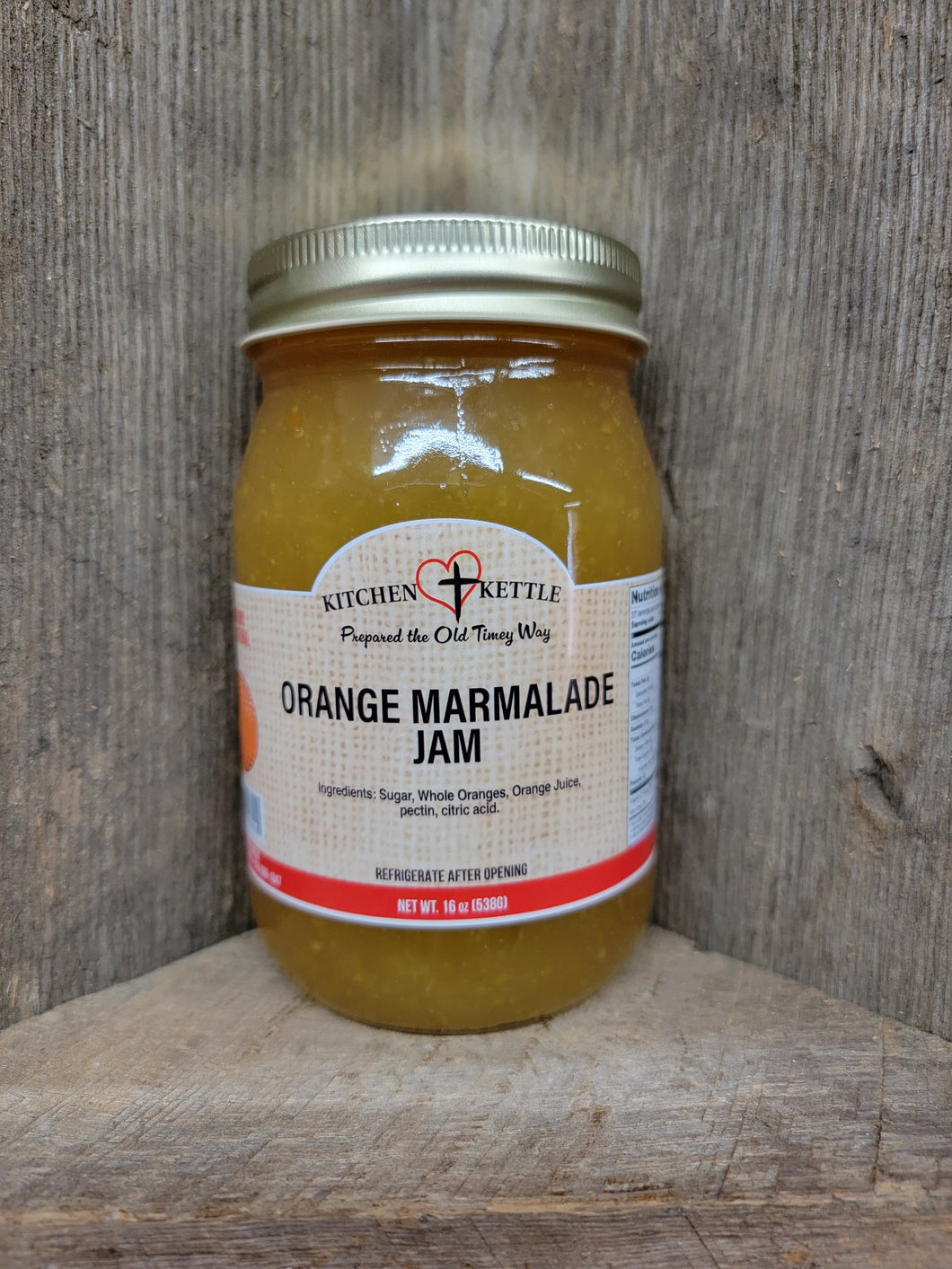 Orange Marmalade Jam 16oz