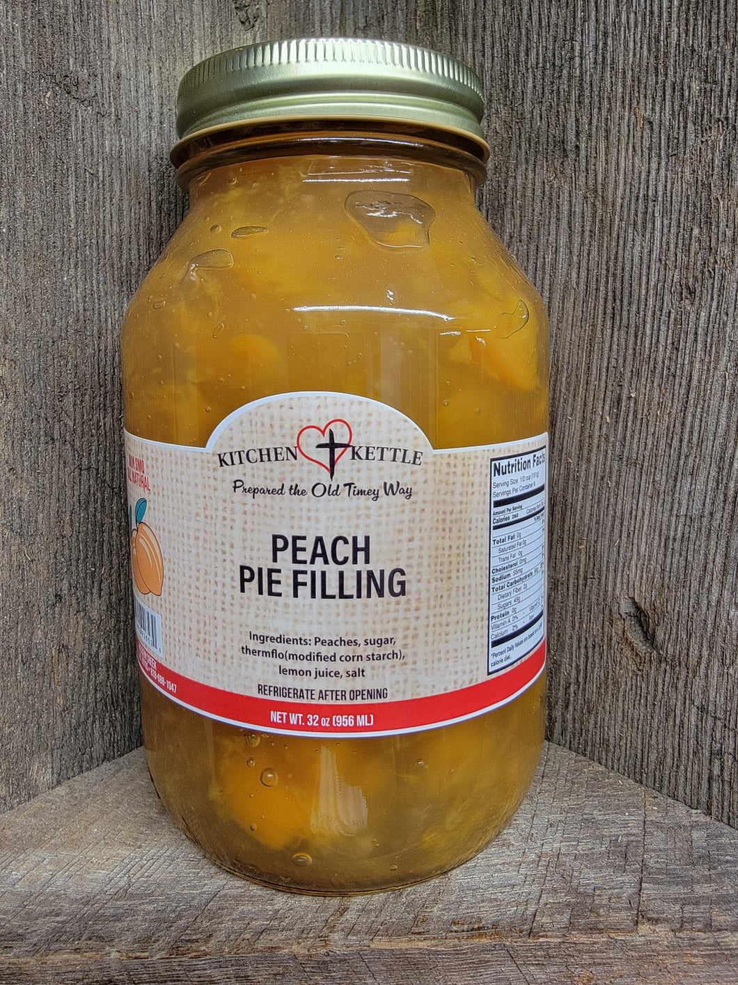 Peach Pie Filling 32oz