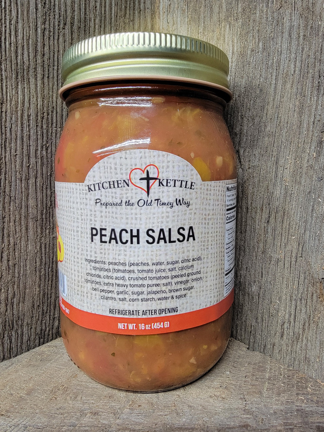 Peach Salsa 16oz