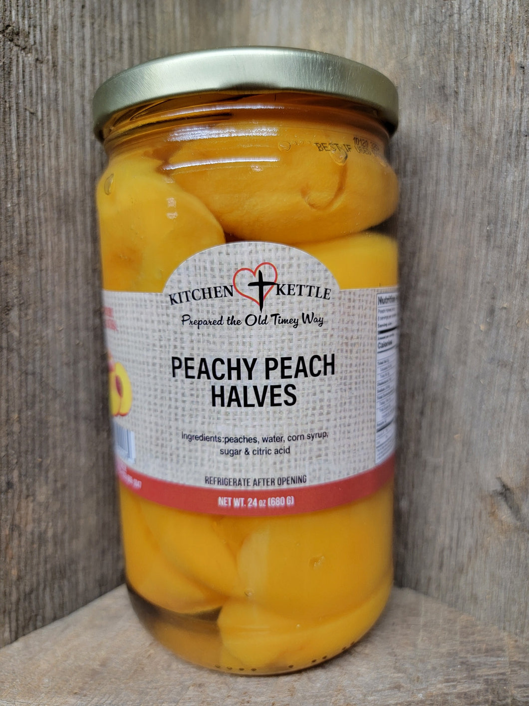 Peachy Peach Halves 24oz