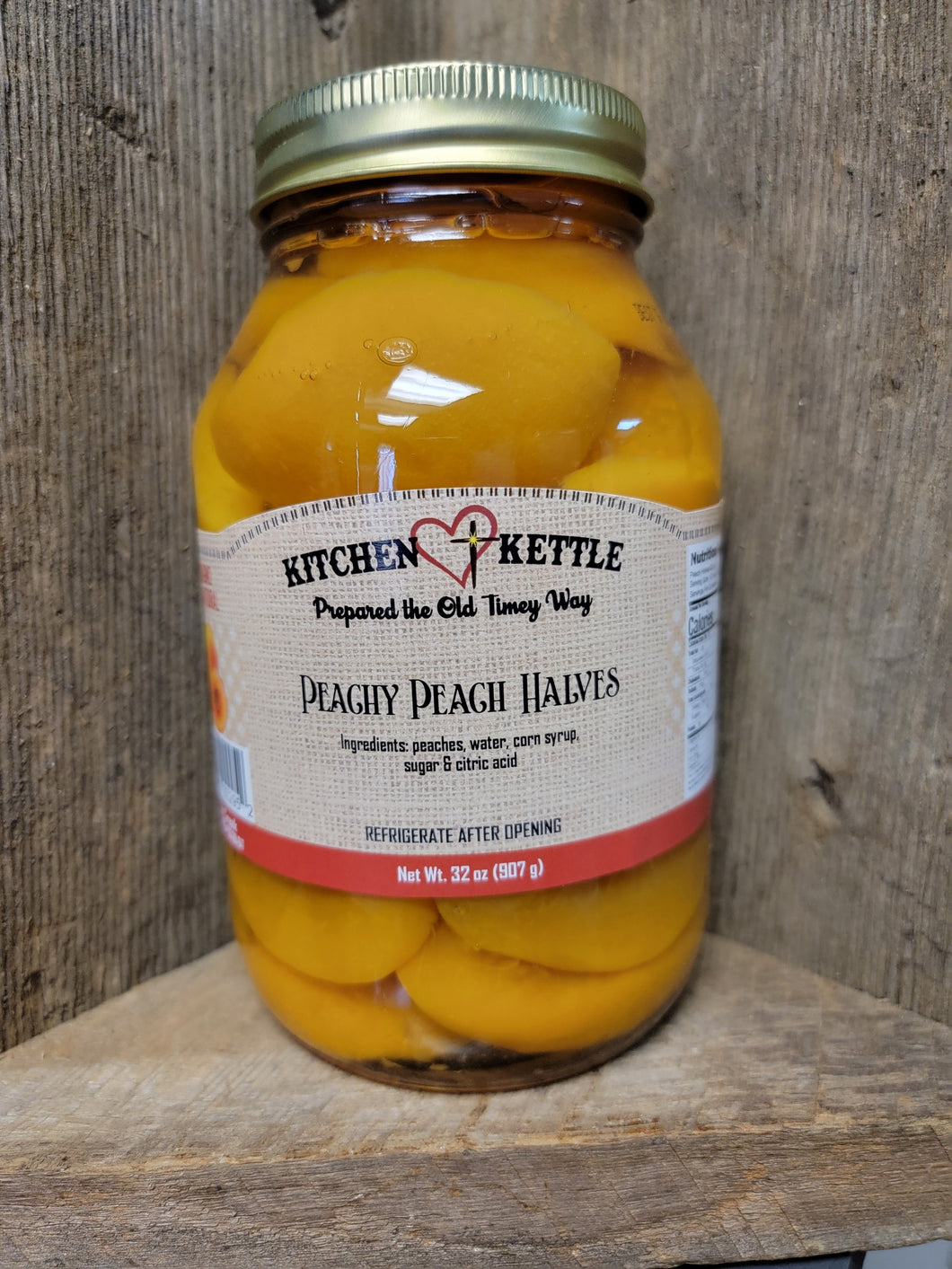 Peachy Peach Halves 32oz