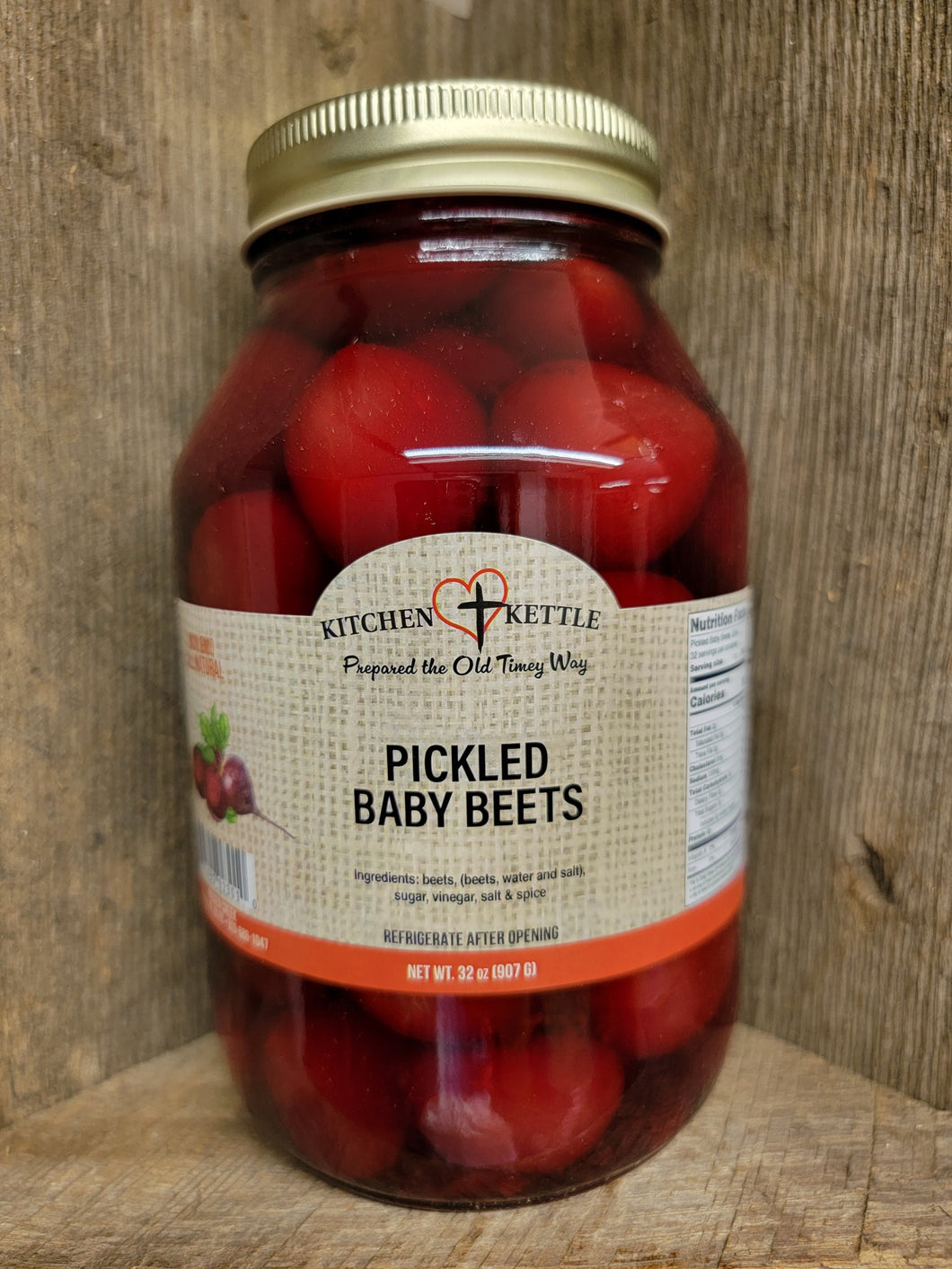 Pickled Baby Beets 32oz