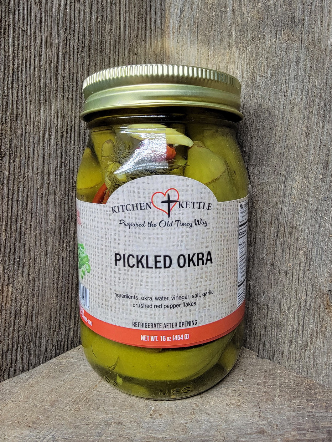 Pickled Okra 16oz