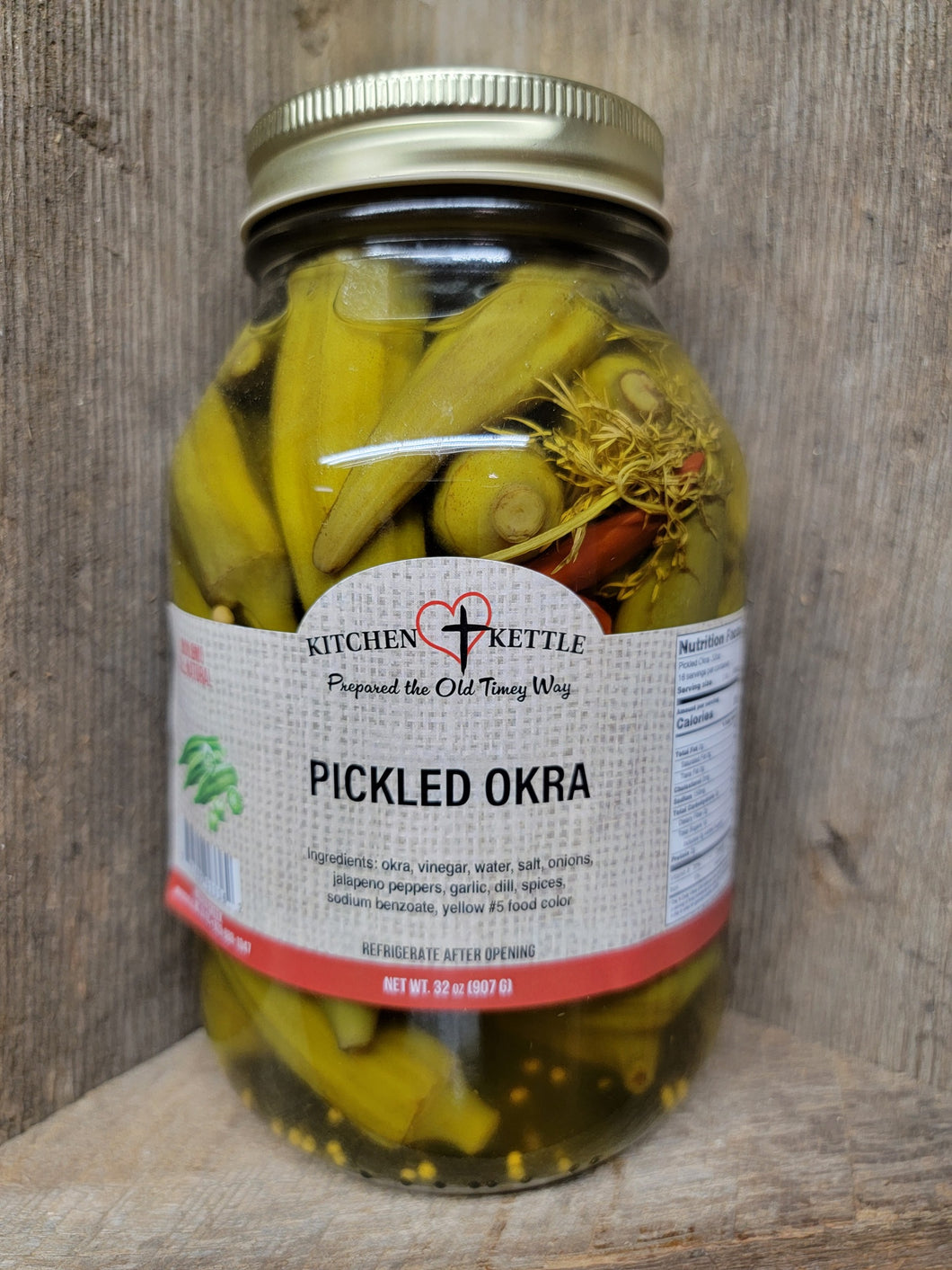 Pickled Okra 32oz