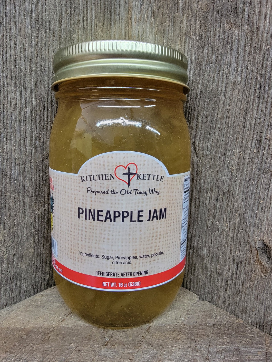 Pineapple Jam 16oz