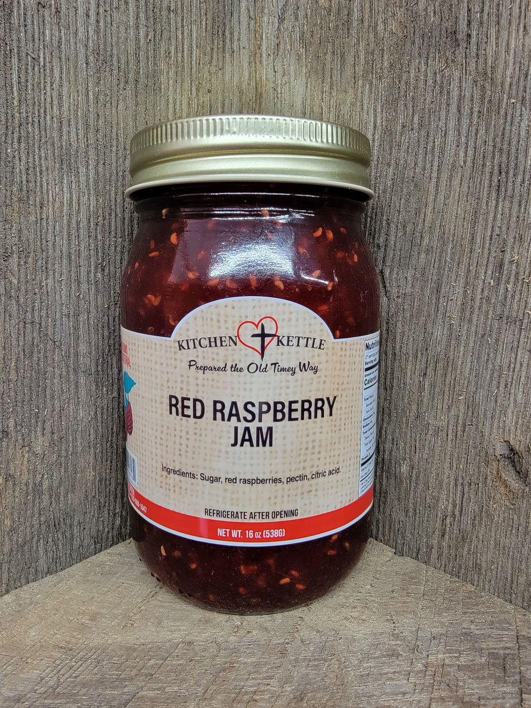 Red Raspberry Jam 16oz