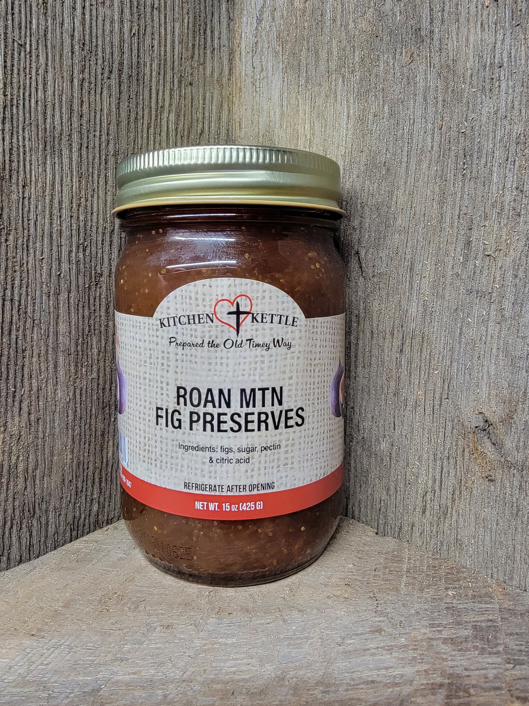 Roan Mtn Fig Preserves 15oz