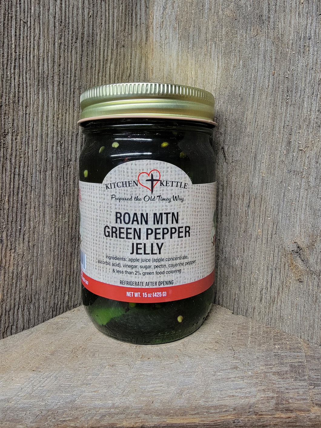 Roan Mtn Green Pepper Jelly 15oz