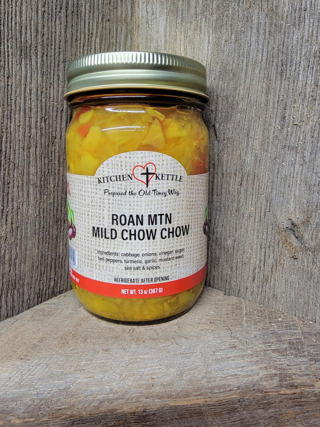 Roan Mtn Mild Chow Chow 13oz