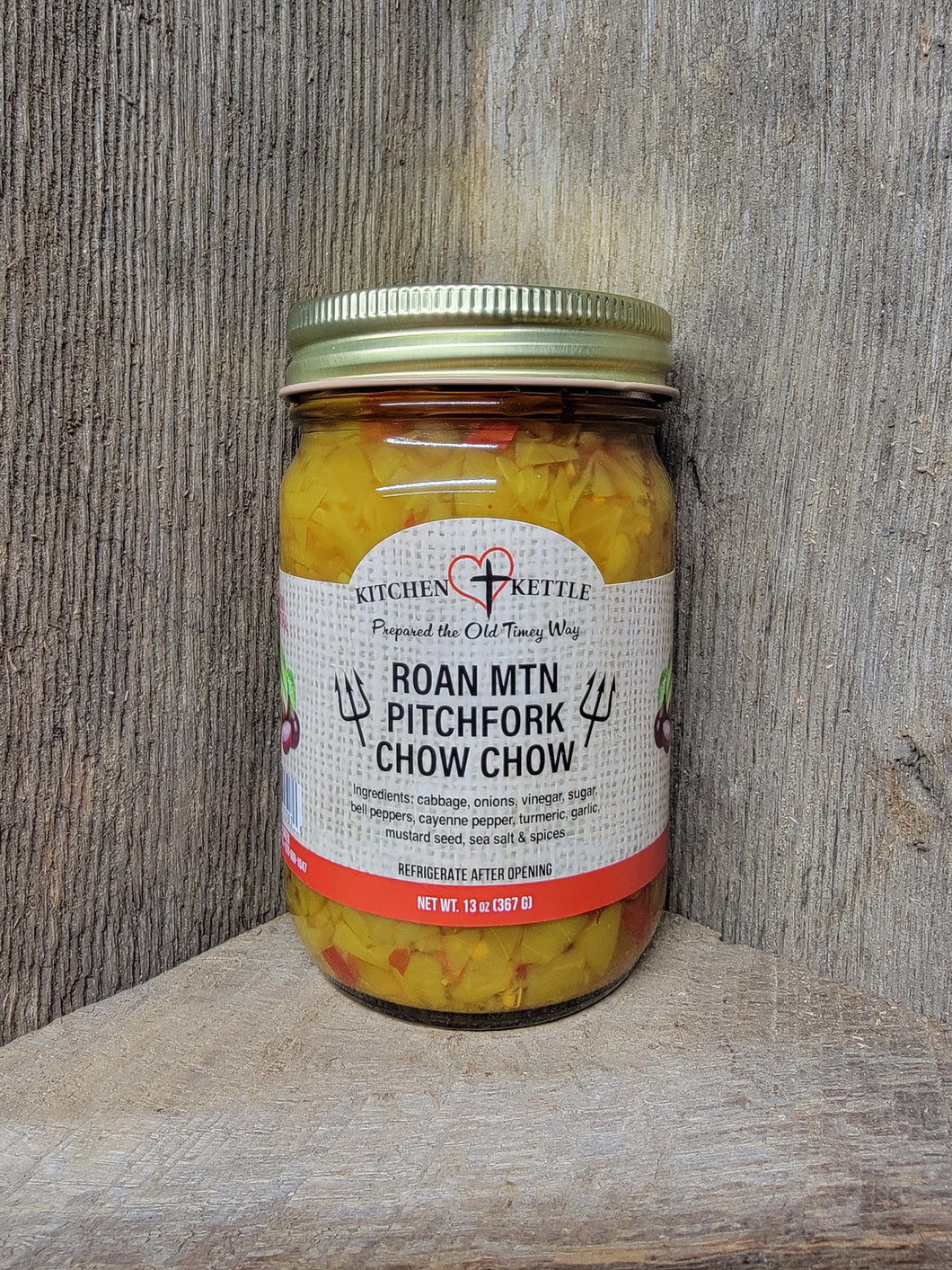 Roan Mtn Pitchfork Chow Chow 13oz