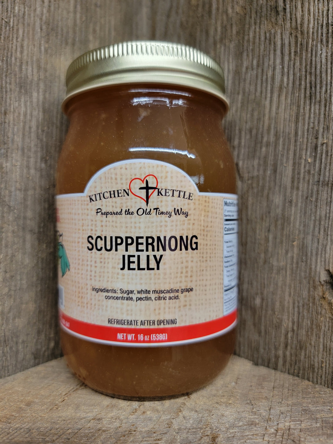 Scuppernong Jelly 16oz