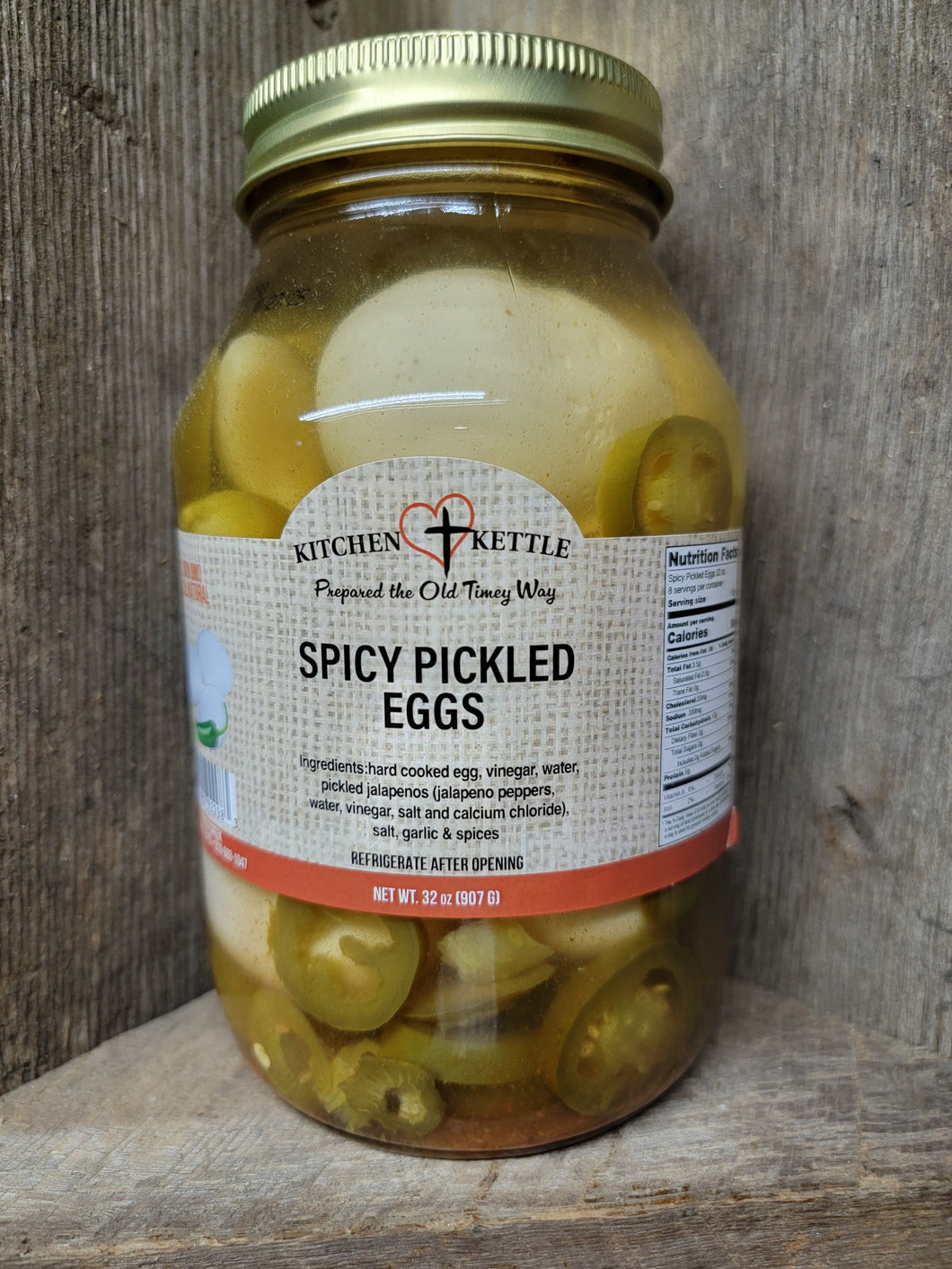 Spicy Pickled Eggs 32oz