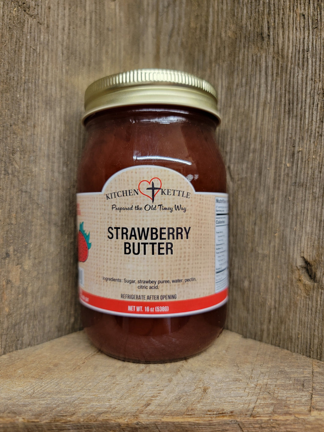 Strawberry Butter 16oz