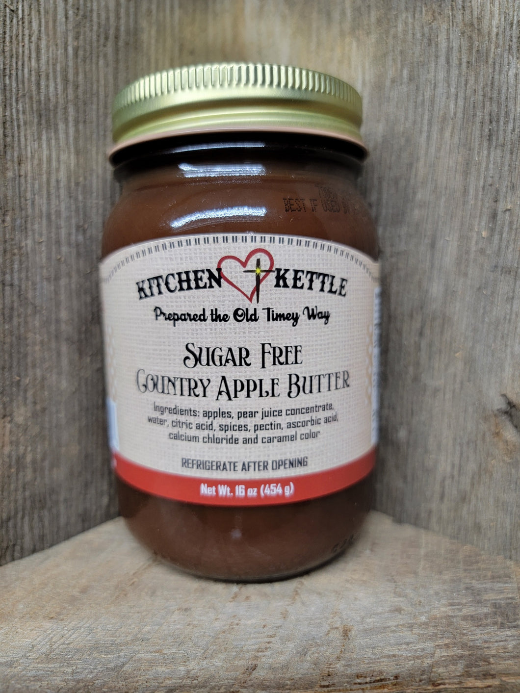 Sugar Free Country Apple Butter 16oz