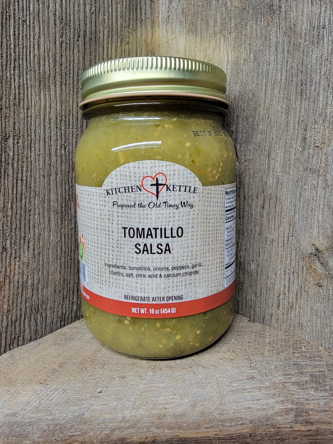 Tomatillo Salsa 16oz