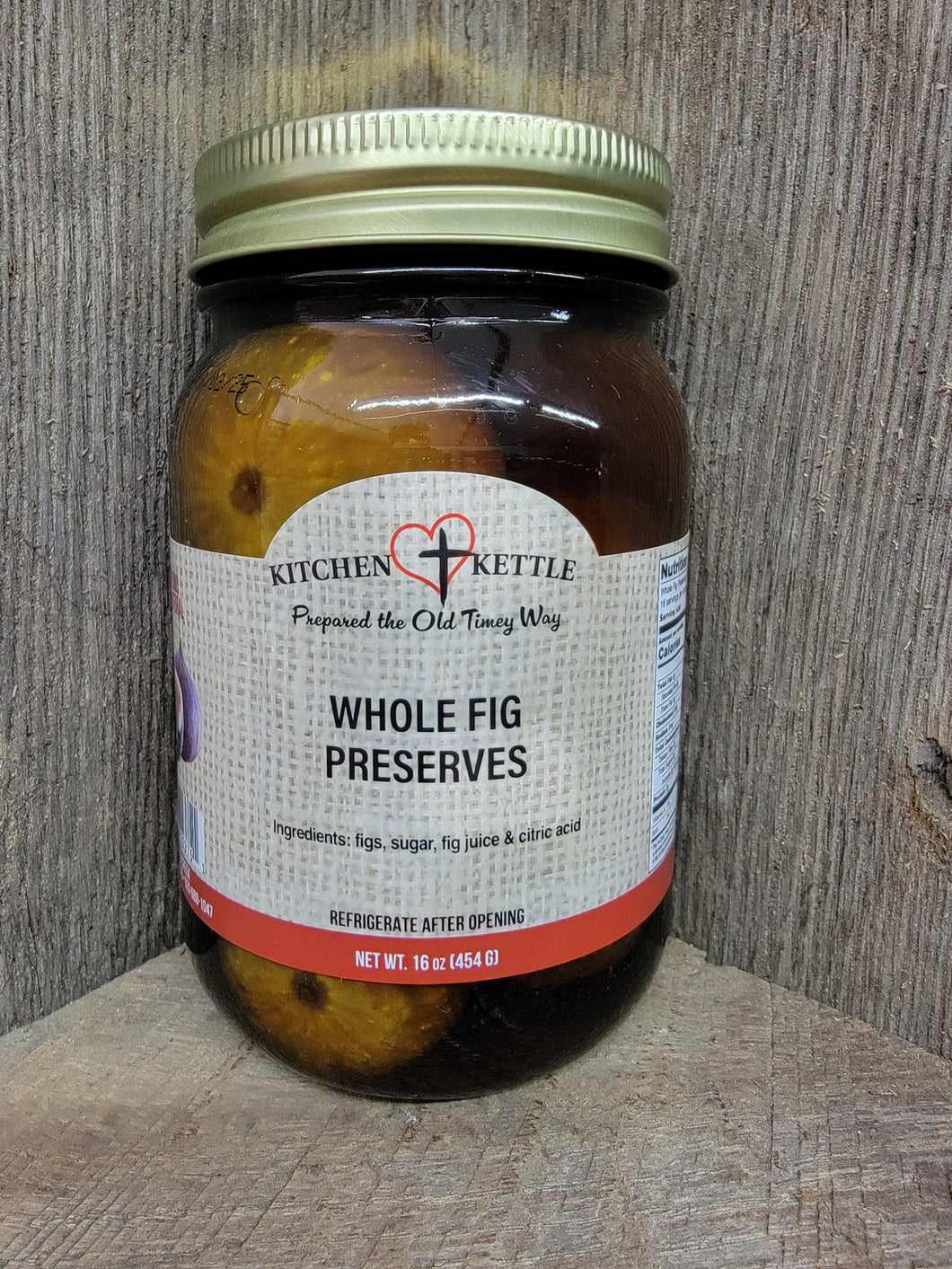 Whole Fig Preserves 16oz